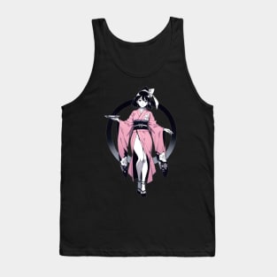 Kimono Girl Tank Top